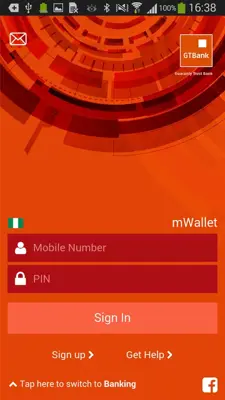 GTBank android App screenshot 2